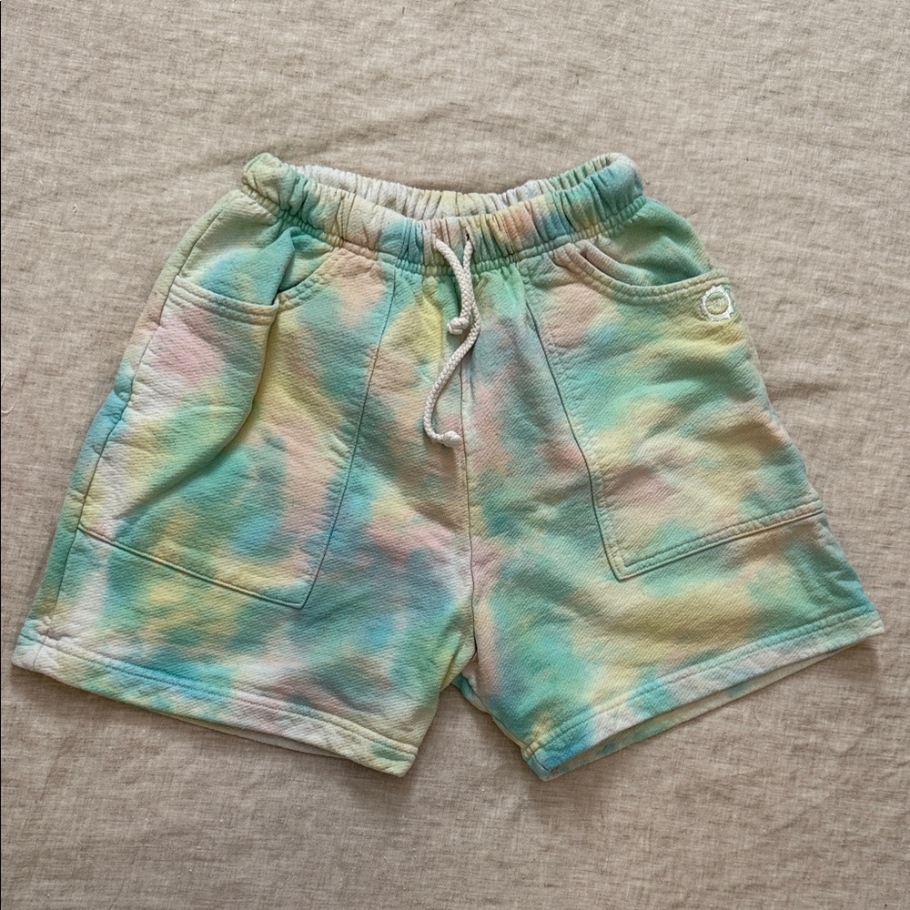 Big Bud Press Colorful Tie-Dye Shorts